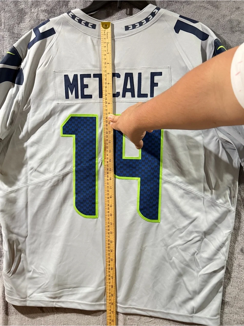 Nike DriFit On Field Seattle Seahawks Metcalf Elite Football Jersey Mens XXL NEW